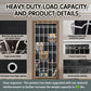 Over the Door Shoe Organizer with 30 Breathable Mesh Pockets - Large Capacity Closet Storage for Men & Women, Hanging Shoe Rack Organizer -Black