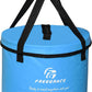 Premium Collapsible Bucket by Freegrace - Compact Portable Folding Water Container - Lightweight & Durable - Includes Handy Tool Mesh Pocket