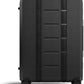 D_b_ Ramverk Pro Medium Check-In 25 Inch Hardside Luggage Extra Protection Aluminum Frame, Silent 360 Spinner Wheels, TSA Lock, Interior Laptop Compartment - Silver Frame/Black - Roamly