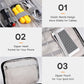 Electronics Organizer, OrgaWise Electronic Accessories Bag Travel Cable Organizer Three-Layer for iPad Mini, Kindle, Hard Drives, Cables, Chargers