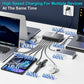 800W USB C Fast Charger Block, 10 Port USB Charging Station, GaN Ⅲ Pro Double 140W PD PPS Port Fast Charging Station,Laptop Wall Charger Compatible with HP,DELL,MacBook Pro,iPhone 17,Galaxy S24