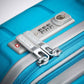 Samsonite Freeform Hardside Carry-On Luggage with Spinner Wheels - Hardshell Suitcase - TSA, Airline-Approved - Expandable Hard Shell, Smooth Rolling Wheels for Lightweight Travel - Ocean Blue