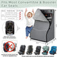 Car Seat Travel Bag for Airplane – Padded Carseat Backpack Carrier for Airport Travel – Fits Convertible & Booster Seats – Waterproof, Durable, Airline Approved – for Parents on the Go