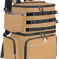 MATEIN Fishing Backpack, Water Resistant Tackle Storage Bag with Rod Holders & Cooler, Fishing Gifts for Men