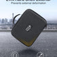 Luxtude Electronic Organizer Travel Case Large, Hard Case for Electronics, EVA Tech Organizers, Travel Cable Bag with Shoulder Strap, Charger Organizers Carrying Cases for iPad(Up to 11’’)