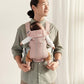 BabyBjörn Baby Carrier Mini, 3D Mesh, Dusty Pink | Newborn Carrier (7-25 lbs), Ergonomic, Easy-to-Use