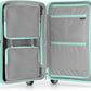 Traveler's Choice Pagosa Hardshell Expandable Luggage with Spinner Wheels, Mint, 30-Inch Large