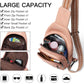 7L Sling Bag for Women Men Leather Small Sling Backpack Daypack Anti Theft Fanny Pack Crossbody Purse Travel
