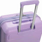Traveler's Choice Pagosa Hardshell Expandable Luggage with Spinner Wheels, Lavender, 3-Piece Set (22/26/30)