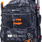 50L Fishing Tackle Backpack with Built-in Rod Holder Large Water-resistant Outdoor Fishing Bag