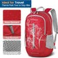 ZOMAKE Ultra Lightweight Packable Backpack 25L, Foldable Hiking Backpacks Water Resistant Small Folding Daypack for Travel(Red)