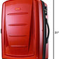 Samsonite Winfield 2 Hardside Expandable Luggage with Spinner Wheels, Orange, Checked-Large 28-Inch