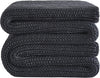 L'AGRATY Knitted Weighted Blanket - 50"x60" 10lbs Cooling Chunky Knit Heavy Blanket for Adults Braided Crochet Throw Thick Cable Yarn Knit Decorative No Beads Evenly Weighted Machine Washable
