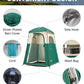KingCamp Shower Tent, Portable Privacy Tent Outdoor Camping 1/2 Room Toilet Tents with Shower Bag & Dressing Room for Beach, Camping & Hiking