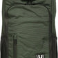 DIME BAGS Scent Sealing Backpack with Combo Lock, Carbon-Lined to Seal Odors, Removable Padded Insert, 8 Compartments, Durable Travel Bag for Glass & Gear Protection, Wiseguy (Green)