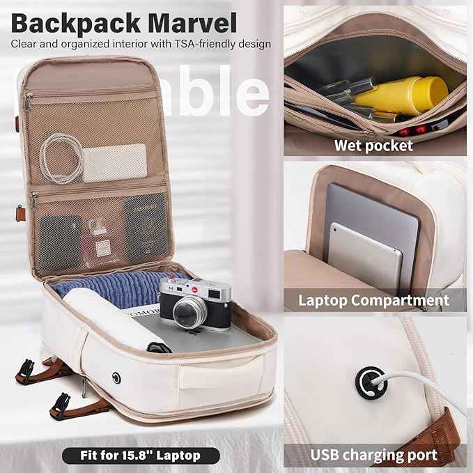 Coolife Luggage Set Suitcase Carry On Luggage PC Hardshell Luggage TSA Lock Spinner Wheels Telescopic Handle