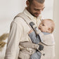 BabyBjörn Baby Carrier Harmony, Woven mélange, Light Beige | 3-in-1 Ergonomic Baby Carrier; Newborn, Facing-in, Outward-Facing, and Back Carrying Positions Supported (7-40 lbs), Newborn to Toddler