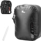 Vacuum Bags for Travel, 180° Open Zipper, IP67 Waterproof, Reusable Space Saver Compression Bags for Backpack, Suitcase, Home Storage(1 Pack, No Pump)
