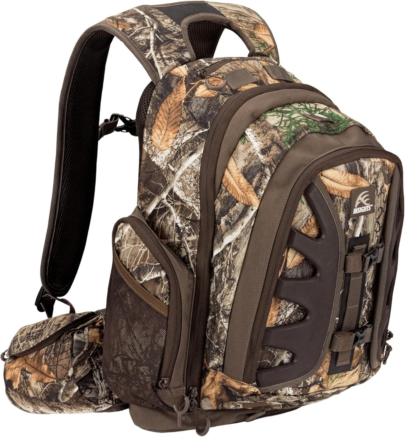 Insights Hunting by frogg toggs - The Element, Heavy Duty 1,831 Cubic Inch Hiking Fishing Camping Hunting Backpack, Realtree EDGE - Roamly