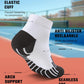 Compression Sport Running Socks: Athletic Socks for Men Women with Cushion,3 Pairs Work Hiking Basketball Ankle Socks