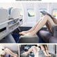Sunany Inflatable Foot Rest Pillow for Airplane Travel-Adjustable Height Cushions for Kids to Sleep While Traveling, Adults, Suitable for Office, Home and Any Travel（Dark Grey）
