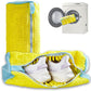 Shoe Washing Machine Bag, 2Pcs Reusable Shoe Cleaning Bag for Washing Machine, Shoe Laundry Bag for Washer, Cleaner bag for Sneakers Tennis Shoes (Yellow 2pcs)
