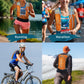 Running Hydration Vest with a 2L Water Bladder, Hydration Pack Lightweight Water Backpack for Running Hiking Cycling Marathon Trail for Men Women