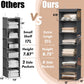 Simple Houseware 6 Shelf Hanging Closet Organizer, Dark Gray