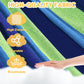 ANYOO Cotton Hammock Portable Camping Hammocks for Hanging Sturdy Garden Comfortable Fabric Hammock with Tree Straps Up to 660lbs with Travel Bag for Camping Outdoor/Indoor Patio Backyard
