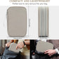 FYY Electronic Organizer, Large Travel Cable Organizer Bag Pouch Electronic Accessories Carry Case Portable Waterproof Double Layers All-in-One Storage Bag for Cable, Cord, Charger, Phone, Khaki