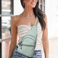 Sling Bag Crossbody Bags for Women Small Cross Body Bag Fanny Packs Chest Sling Purse for Daily Travel Leisure Sport