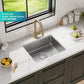KRAUS Dex 21-inch Undermount 16 Gauge Stainless Steel Single Bowl Kitchen Sink, KA1US21B