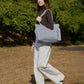 BAGSMART Tote Bag for Women, Lightweight Puffy Tote Bag with Compartments Shoulder Bag Handbag for Travel, Work, Gym,