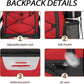 LARIPOP Basketball Bag, Sports Backpack with Ball Holder & Shoe Compartment, Water Resistant Gym Bag for Soccer Volleyball Travel