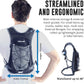 Vibrelli Hydration Backpack & 2L Hydration Bladder - High Flow Bite Valve - Hydration Pack for Cycling, Running, Hiking