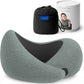 Ostrichpillow Go Neck Pillow, Travel Pillows for Airplanes, Premium Memory Foam Travel Pillow, 360º Ergonomic Design, Asymmetrical Sides, Travel Bag Included, Washable Modal Cover