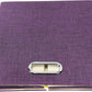 Posprica Storage Boxes, Foldable Organiser Cube Basket Bin, Thick and Heavy Duty (28×28×28cm/4pcs, Purple)