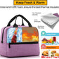 HOMESPON Insulated Lunch Bag for Women Men Lunch Box Cooler Lunch Tote for Work Picnic (Purple)
