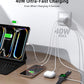 40W USB Wall Charger Block, 2-Pack 4-Port USB A Fast Charging Brick Dual QC Wall Plug Adapter Compatible for iPhone 17/16/15/14/13/12/11 Pro Max Plus,iPad,Galaxy