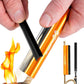 Fire Starter Survival Tool - All-in-One Flint and Steel Fire Starter Kit - Ferro Rod Fire Starter with 36" Waterproof Tinder Wick Rope and Steel Fire Striker - Patented Firestarter | Prepared4X