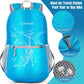 ZOMAKE Ultra Lightweight Hiking Backpack 20L, Packable Small Backpacks Water Resistant Daypack for Women Men(Light Blue)