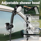 Portable Camping Shower, 6000mAh Rechargeable Shower Pump, Large Capacity Foldable Bucket, 6' 7" Filtered Shower Head, Summer Beach, Outdoor Camp Showering, Hiking, Pet Bath, RV Car Wash, Water Plant