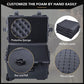 Lykus HC-5230 Large Waterproof Hard Case with Wheels and Customizable Foam, Interior Size 20.5x14.2x13.6 inch, Suitable for cameras, lenses, electronic equipment and more