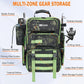 AYAMAYA Fishing Backpack, 40L Tackle Backpack with Rod Holders & 2 Tackle Trays, Large Water-resistant Fishing Bag Equipments