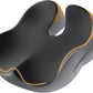 ProtoArc Seat Cushion, Office Chair Cushion for Sciatica, Coccyx Cushion, Ergonomic Memory Foam Seat Cushion for Car, Home, Pressure Relief Pad for Hip, Tailbone, All Day Comfort - Black&Gray