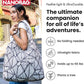 Nanobag Ultra-Lightweight Heavy Duty Foldable Tote for Women & Men, Reusable Grocery & Travel Bag, Packable Collapsible Compact Market Essential (XL Sketch)