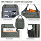 EMPSIGN Underseat Carry On Wheeled - 16" Carry on Bag with Wheels Multi-functional Lightweight Rolling Bag Overnight Weekender Small Suitcase for Women Men Travel Business, Army Green-Gold Zipper