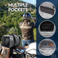 Haimont Waterproof Duffel Bag Roll-top Dry Duffel Bag with Quick-fixed Straps for Motorcycling, Rafting, Boating, SUP, Kayaking, Travel, 50L/70L