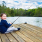 Urban Deco Kids Fishing Pole Set Portable Telescopic Kids Fishing Rod and Reel Combo Kit with Tackle Box for Beginners, Boys,Girls,Youth,Children