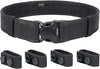 TACNEX Duty Belt w/Hook Lining 4 Keepers 2" Police Law Enforcement Officer Security Nylon Outer Inner Belt